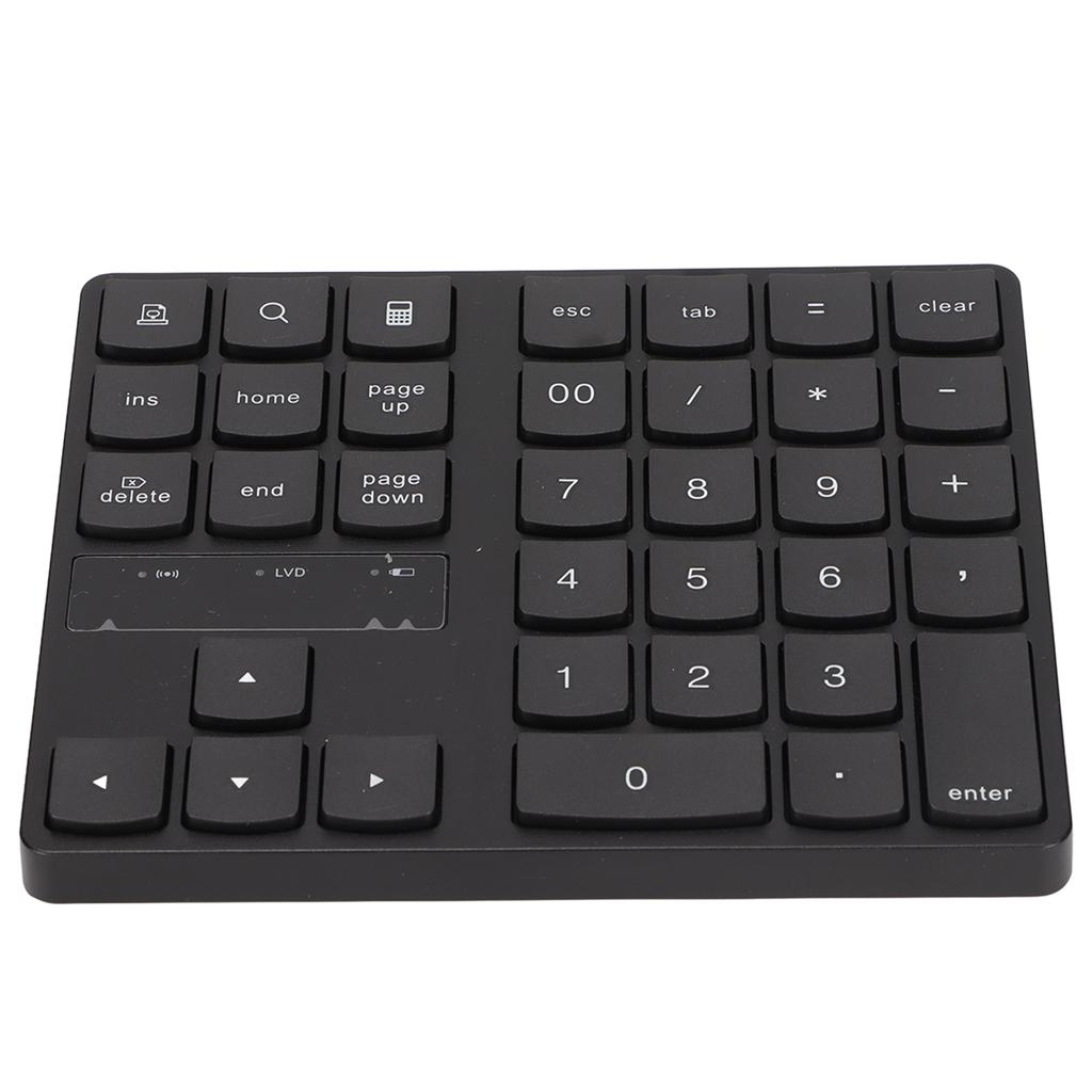 35 Keys Wireless Numeric Keypad 2.4G Wireless Ergonomic Design Silent Rapid Rebound One Handed Gaming Keyboard for Home