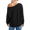Women's Casual Asymmetric Hoodie with Slanted Hem for Daily Wear