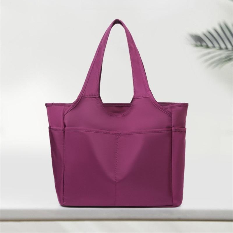 1pcs Minimalist Fashion Large Capacity Tote Bag Fashion Casual Shoulder Bag for Outdoor Travel Daily Commute Shopping