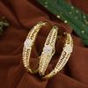 Sunspicems Gold Color Arabic Bracelet Bangle Crystal Women Charm Bracelet Set Dubai Muslim Wedding Jewelry Morocco Bridal Gift