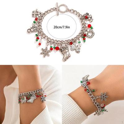 Bracelet for Christmas, Gift Idea, Holiday Decoration, DIY Craft Kit Children And Women