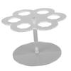 Organizer Fit for Cirkul Cartridge 6 Holes Acrylic Clear Round Flavor Bottle Holder Storage Rack for Kitchen Countertop