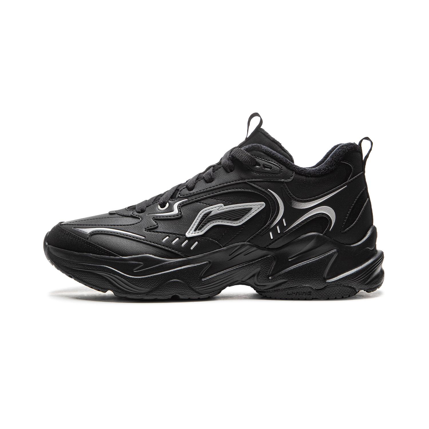 

Li Ning LN DEFENDER Cushioning Slip Resistant Abrasion Resistant Height Increasing Rebound Mid top Casual Shoes Men s AGCV395-2 42