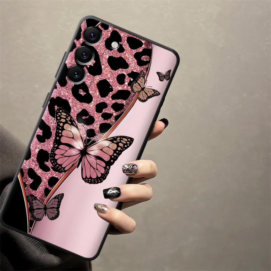 Creative Leopard Print Art Phone Cover Case for Samsung Galaxy A25 A16 A06 A73 A51 A05 A52 A36 A23 A53 A17 A57 A15 A37 A55 A41
