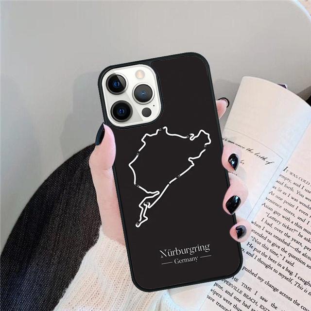

Чехол для телефона Nurburgring F1 Circuit, задняя крышка для iPhone 13 11 12 Pro Max mini XS XR X 8 Plus 7 SE 2020 6S 5S Coque Shell iPhone 13