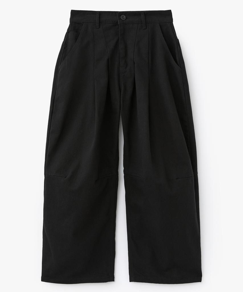 COFWI Jonos Multi-Tuck Wide Pants Black
