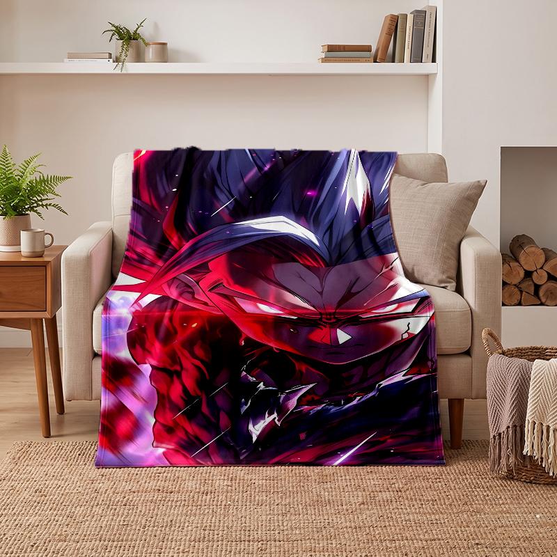 Dragon Ball Soft Warm Flannel Blankets Comfortable Blanket for Home Decoration Gifting
