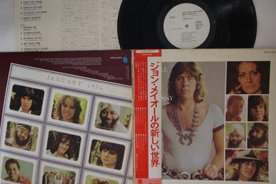 LP Record JOHN MAYALL - New Year, New Band, New Company SWX6182PROMO BLUE THUMB 1975 Japan Obi Rock Used