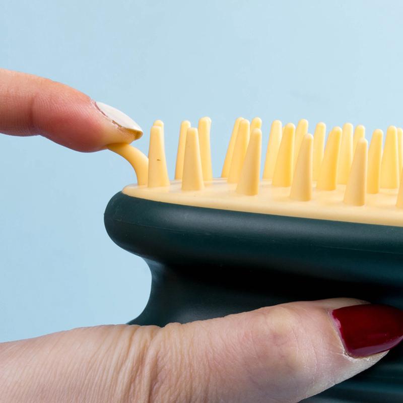 Silikonový kartáč na šampon, masážní kartáč na hlavu a pokožku hlavy, silikonový kartáč na tělo, hřeben na mytí vlasů, kartáč na sprchu, masážní kartáč, kartáč na vlasy