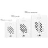 3pcs Aquarium Fish   Plastic N60 Filtering Barrel with Filter Cotton   L Size
