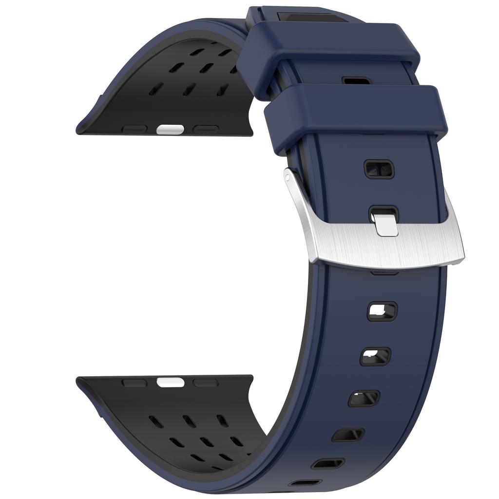 Bands For Apple Watch Strap Ultra 3 2 49mm 46mm 45mm 44mm 42mm Sport Silicone Bracelet Correa IWatch Series 11 10 9 8 7 6 5 SE 3