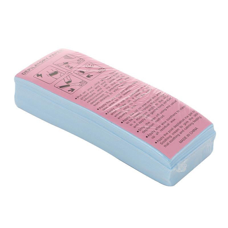 3 Color 100pcs/pack Removal Nonwoven Body Cloth Hair Remove Wax Paper Rolls Hair Removal Epilator Wax Strip Paper