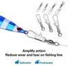 Ball Bearing Fish Snap Swivels Rolling Swivel Fishing Connector Fishing Swivels  Fishhook