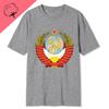Vintage Cccp Tshirt Retro Soviet Union Camiseta Unisex 80s Style Ussr Printed Tees Russian Heritage Graphic Casual Wear Top
