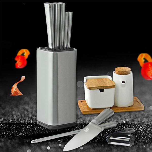 Buy Master Design Kitchen Knife Stand Stainless Steel Knife Block Knife Holder Fashion Kitchen Knife Par At Affordable Prices Price 17 Usd Free Shipping Real Reviews With Photos Joom