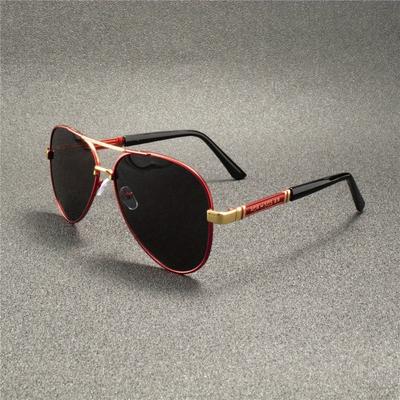 Lunettes de Mode Classiques Unisexe - Monture Métal Design Bord Complet Lunettes Décontractées Quotidiennes