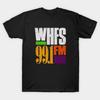 Retro Vintage 99.1 Fm WHFS Radio Station T-Shirt Unisex All Size