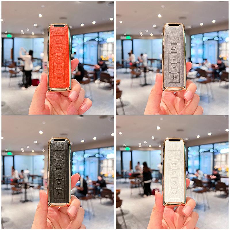 

Applicable to Great Wall Wei brand key cover 2023/2025 new wey Wei Pai Blue Mountain protective case buckle Auto supplies