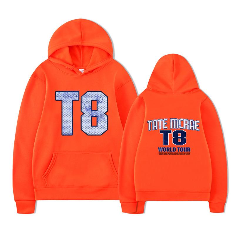 Tate McRae Think Later Hoodies Autumn Men Fashion Long Sleeve Sweatshirts Women Harajuku Streetwear Pullovers Sudaderas