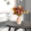 Fall Artificial Flowers Fall Decoration Silk Maple Leaves Rose Plant Autumn Thanksgiving Garden Decor Flower Arrangement