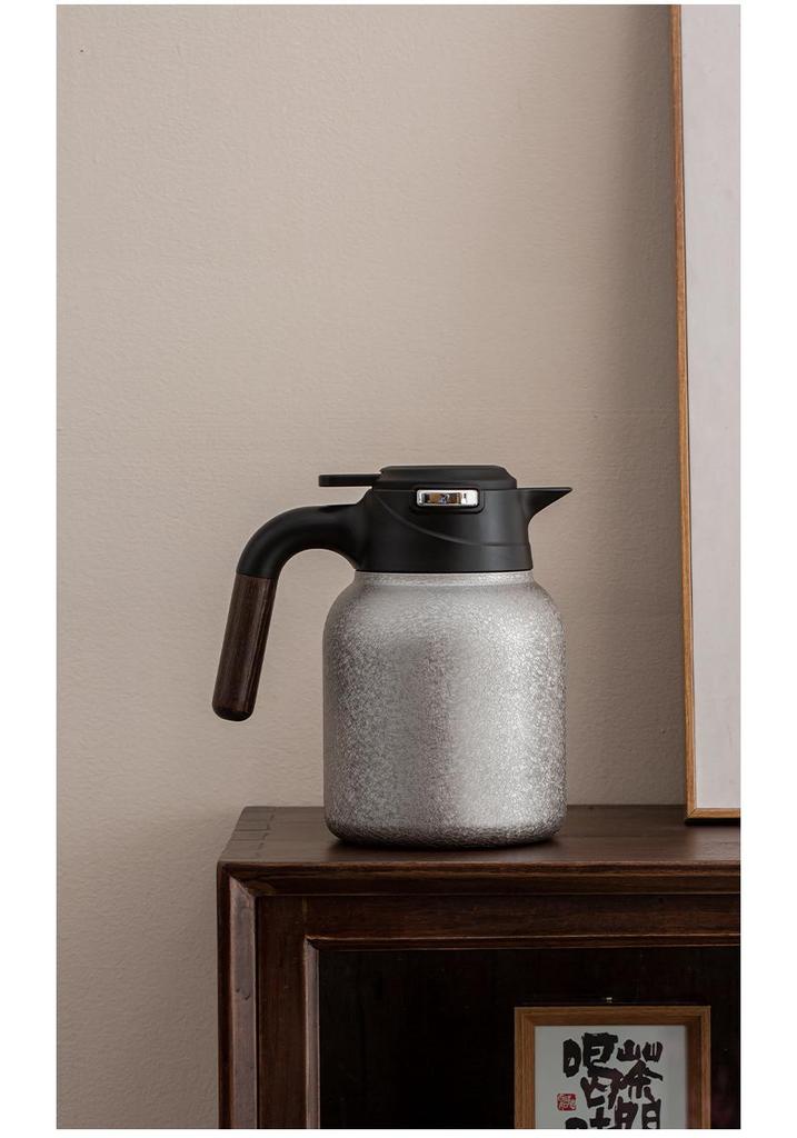 Pure Titanium Temperature Display Kettle: Large Capacity White Tea Stewing & Brewing Pot for Heat Preservation (2025)