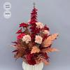 Champagne Aisle Flower Row for Chinese Wedding Stage Decor - Artificial Wedding Flowers