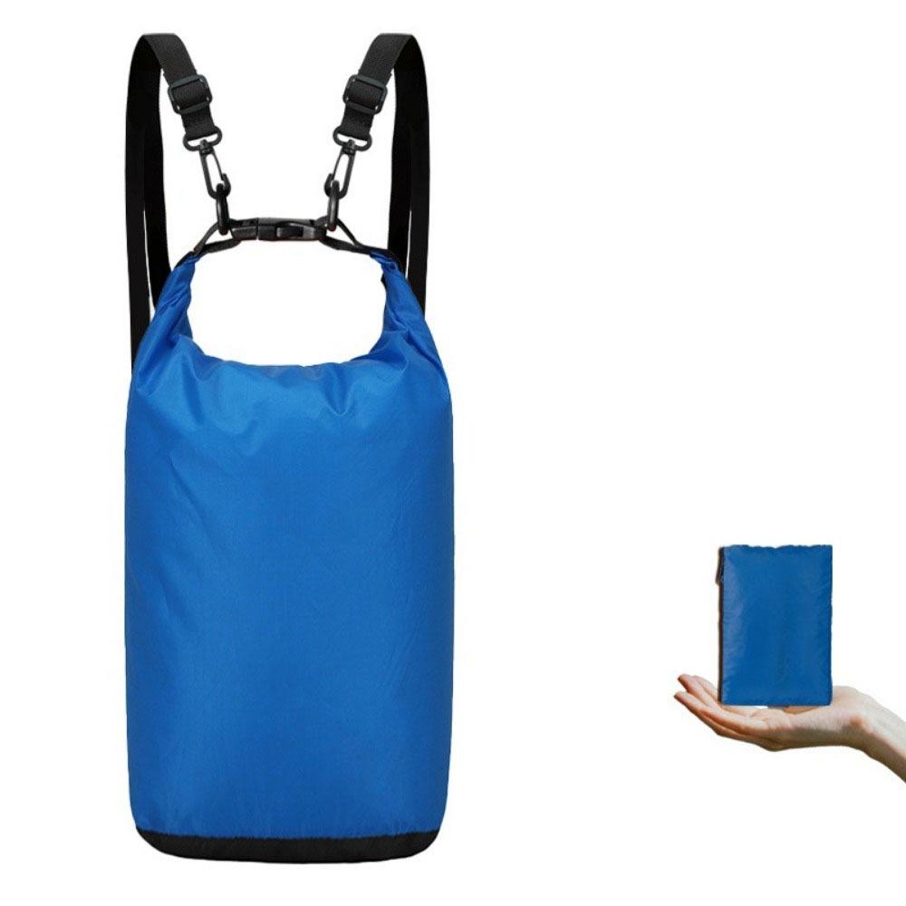 Waterproof Waterproof Storage Bag Lightweight Swimming Bucket Bag Beach Backpack  Beach 15 L синий