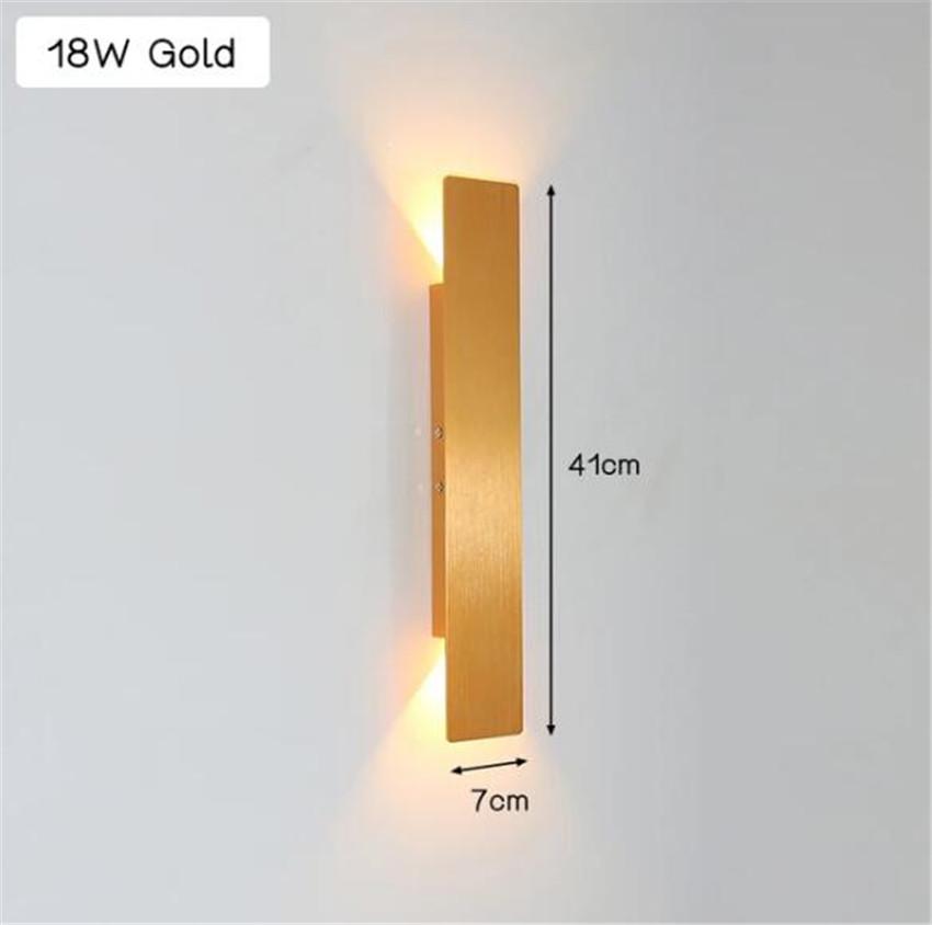Modern LED Waterproof Outdoor Wall Lamp IP65 Aluminum up down Sconce Indoor Decorative Lighting