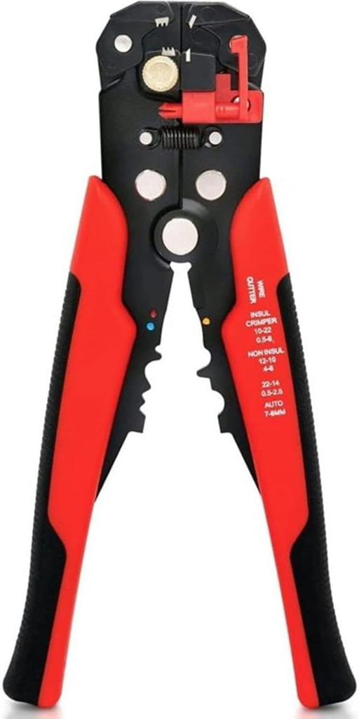 YWHWLX Pliers with Wire and Crimping Cable Automatic Adjustment Wire Automatic Adjustment Wire Wire Cable Crimping 3-in-1 Multi-Wire Stripper,