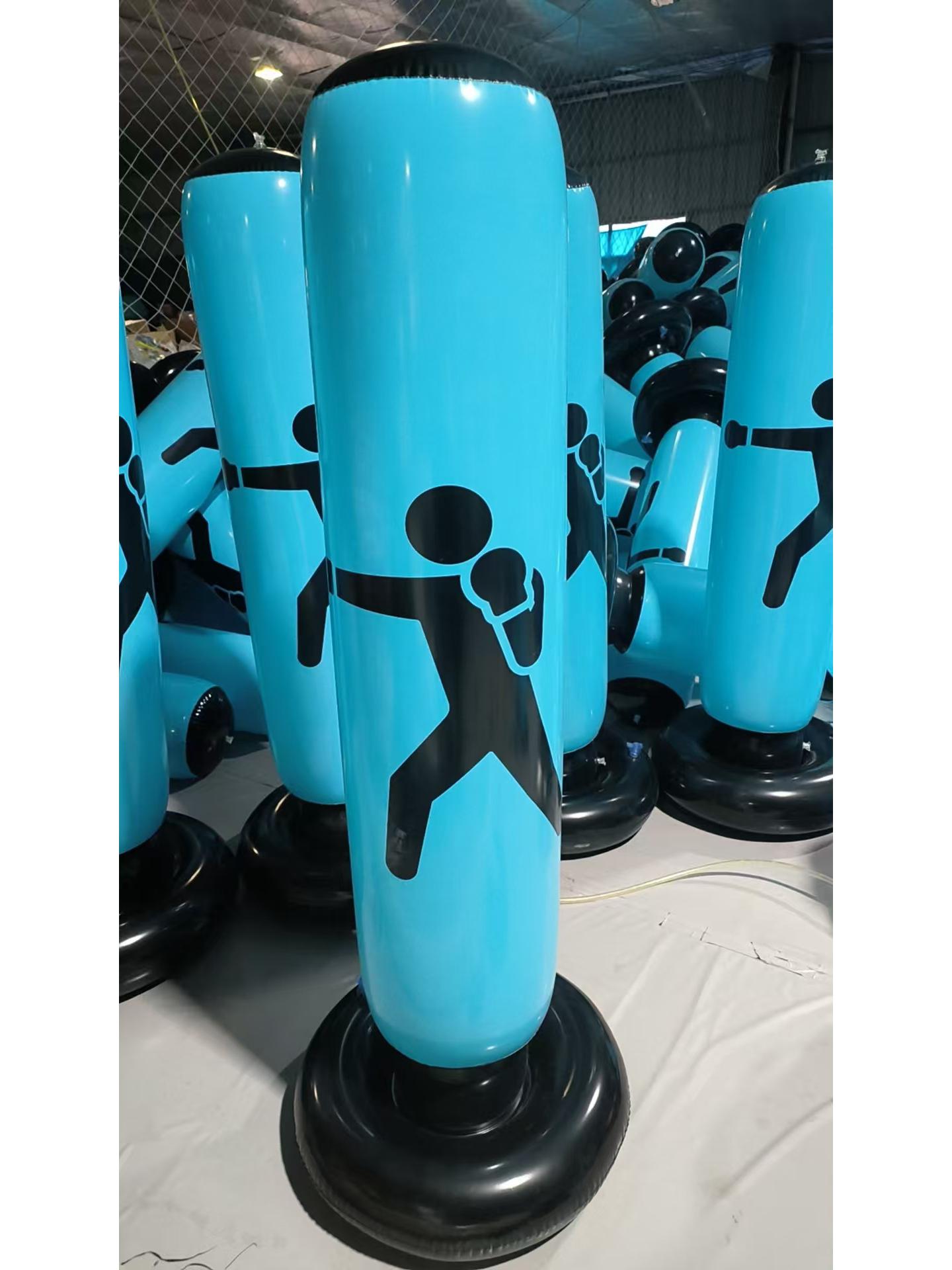 

Children s Leather-textured Inflatable Standing Boxing Bag