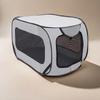 Foldable Scratch-Resistant Oxford Cloth Dog Kennel for Outdoor and Car Use