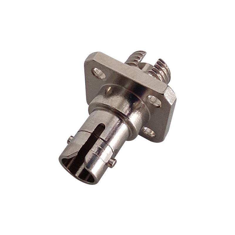 Fiber Optic Connector Adapter Flange Plug Coupler, Single/Multi-mode, Single/Double Core Options