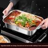 Zhi Shi 316 Stainless Steel Roasting Fish Pan (2-Pack)