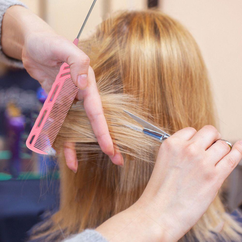 Beauty Tools Fine-tooth Hair Tail Comb Hair Edge Trimmer Sharp Tail Styling Comb Rat Tail Combs