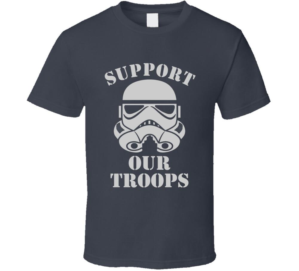 Support Our Troops Storm Trooper Star Wars T Shirt