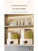 Rotatable Household Rice and Grain Storage Box: Insect & Moisture-Proof, Sealed, Compartmented Bucket