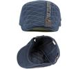 New Summer Outdoor Sports Cotton Berets Caps For Men & Women Casual Peaked Caps M Label Solid Color Stylish Berets Hats