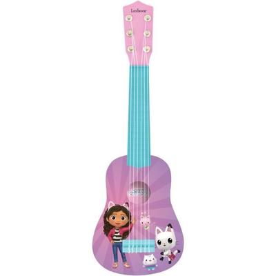 Lexibook, Gabby Et La Maison Magique, Ma Première Guitare Pour Enfant, 6 Cordes En Nylon, 53 Cm, Guide Inclus, Dès 3 Ans