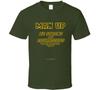 Man Up Be Strong And Courageous Joshua 1 9 Christian Bible Gift T Shirt