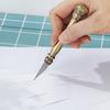 1 Set Metal Carving Knife Scalpel Knife Tools Kit Wood Paper Cutter Craft Pen Engraving Cutting Supplies DIY Stationery Knife