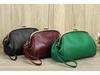 Wrist-Strap Women's Makeup Bag: Cowhide, Double Metal Hinge, Trendy & Fashionable