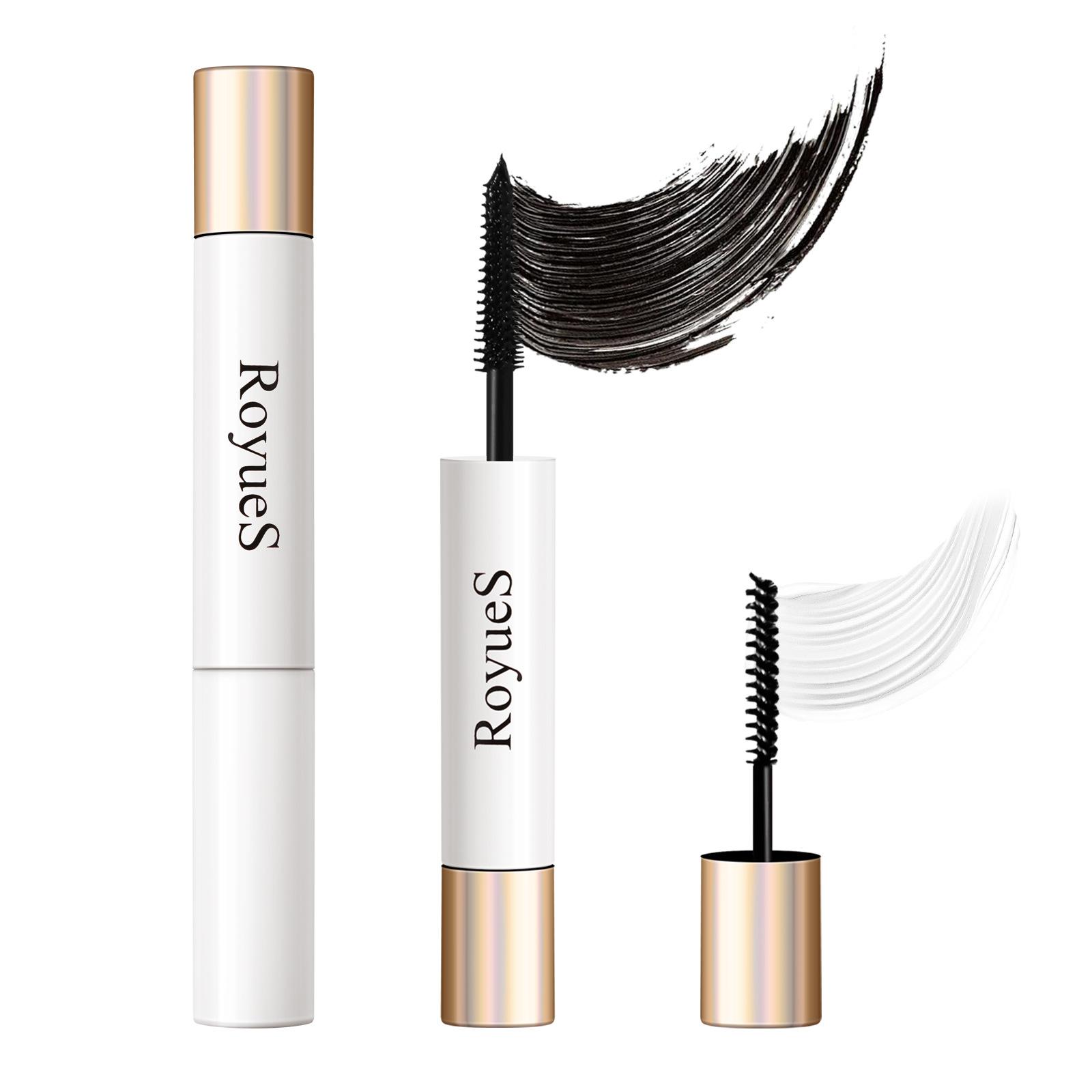 

Двусторонняя тушь для ресниц Праймер для ресниц Удлиняющий густой керлинг Водостойкий праймер против пота Бальзам для укладки