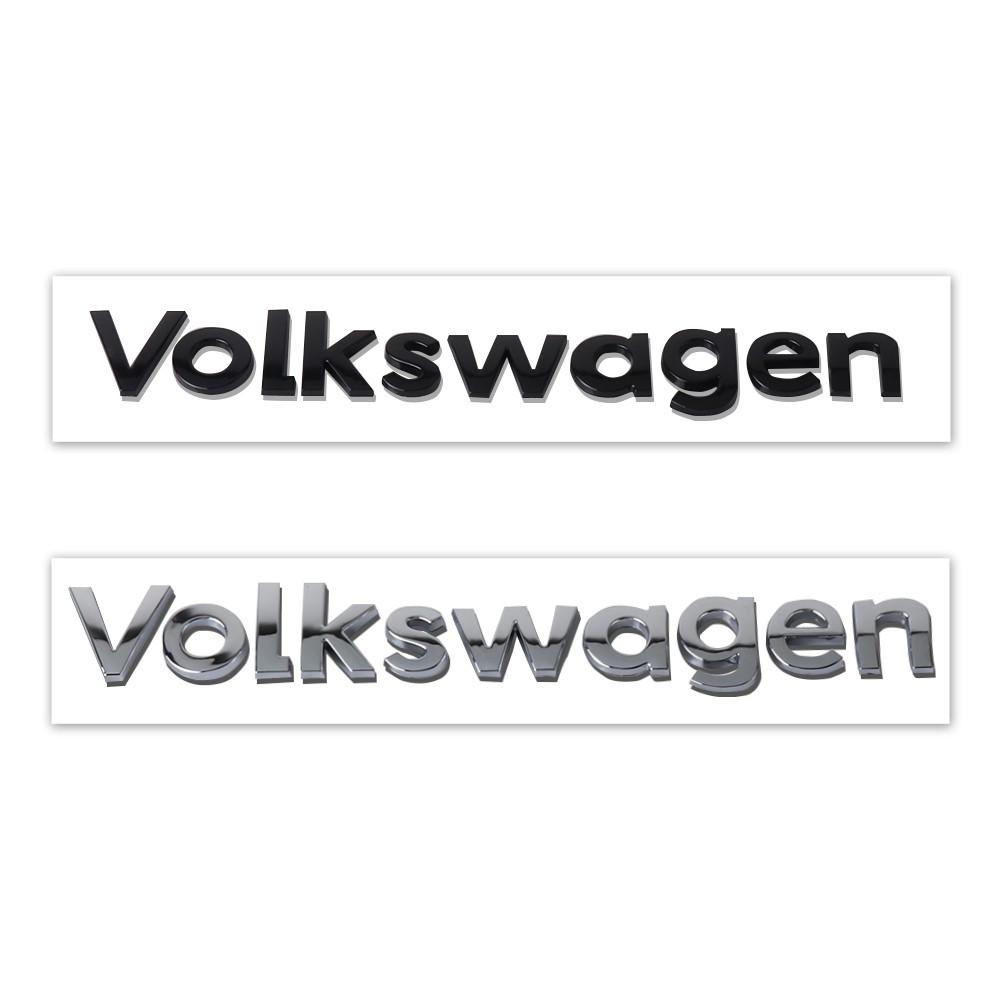 Sticker Emblema Lettera Decorazione Coda Baule Carrozzeria Auto 3D ABS Per Volkswagen VW Golf Passat Polo Tiguan Jetta Caddy T-ROC Scirocco