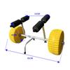 Aluminum Kayak Transport Trolley Foldable Watercraft Carrier Adjustable