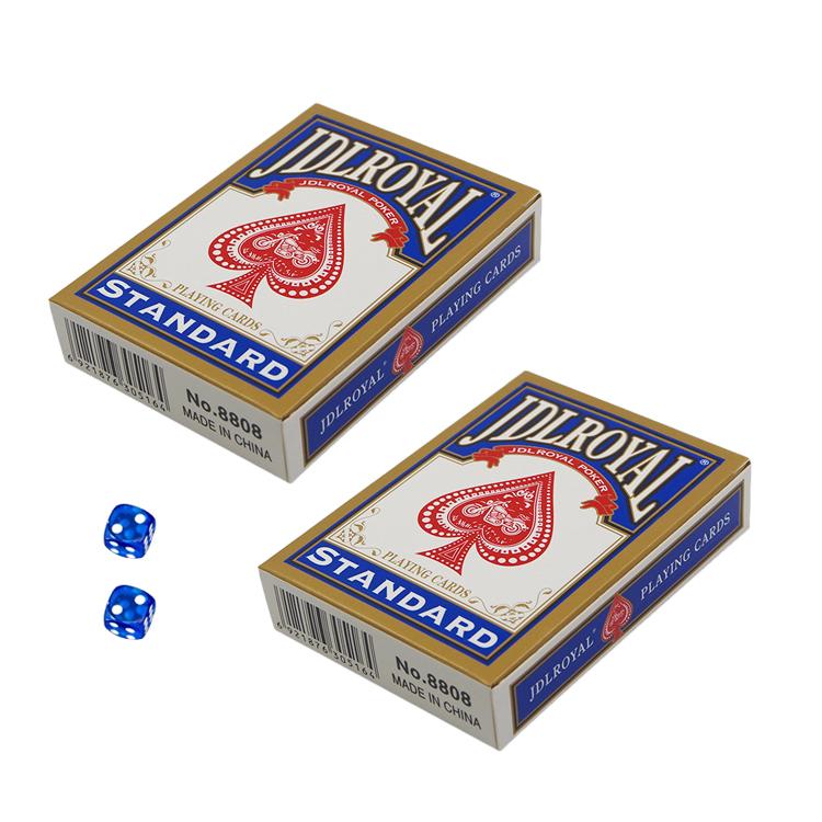 Jdlroyal Poker Red/Blue  Regular Playing Cards Standard Sealed Decks Magic Tricks Poker Playing Cards Magice Tricks