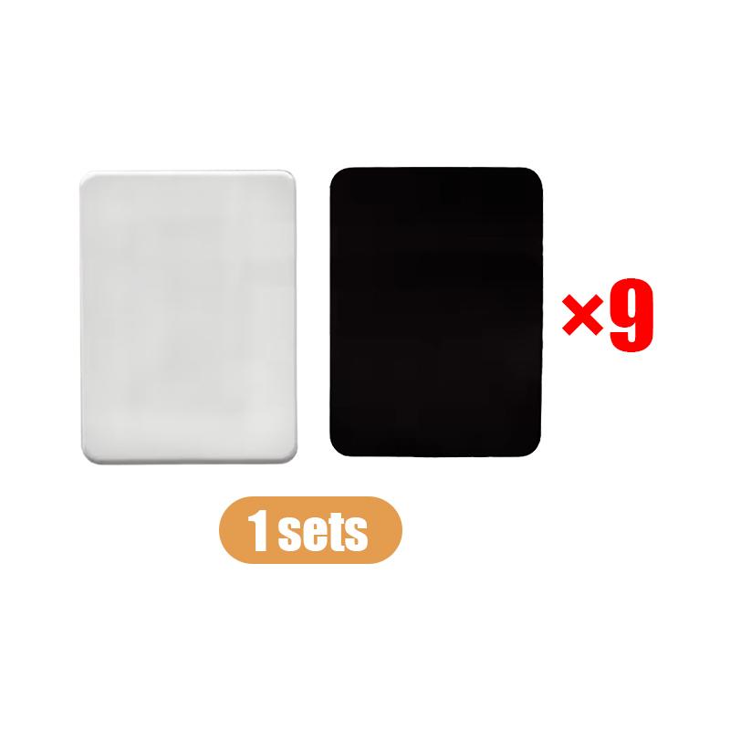 Set de 5 Magnets de Frigo Personnalisés faits main 5x3cm Kit d'Autocollants Acryliques DIY pour Décoration de Réfrigérateur & Cadeau Souvenir