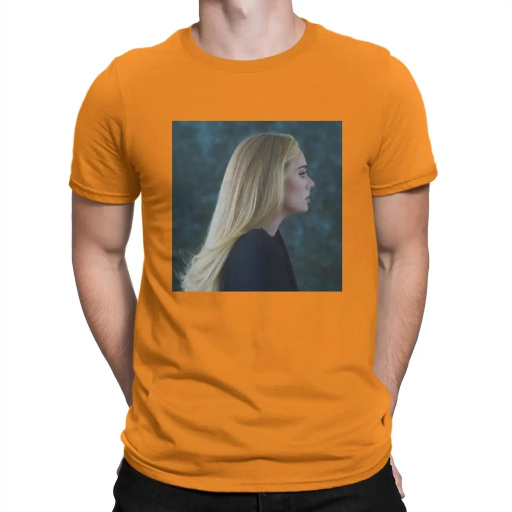 30 Pop Music T-Shirt Men A-Adele Singer Casual Cotton Tee Shirt Crew Neck Short Sleeve T Shirt Summer Clothing