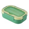Microwave-Safe Leakproof Kids Lunch Box With 4 Compartment Design BPA-Free PP Plastic School Daily Use