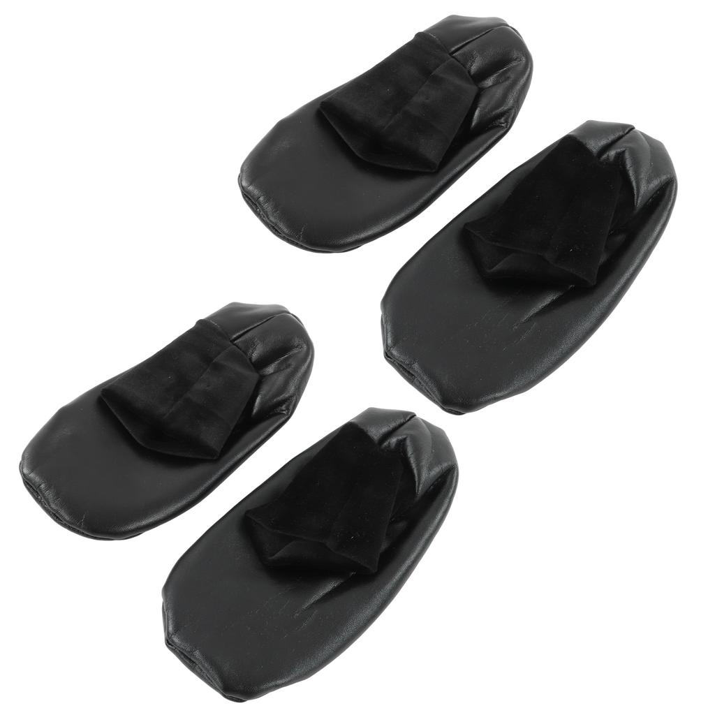 Sunnah Khuff Socks PU Leather Polyester Comfortable Warm Plush Lining Thermal Khuffain Socks for 36 To 41 EU Shoe Size