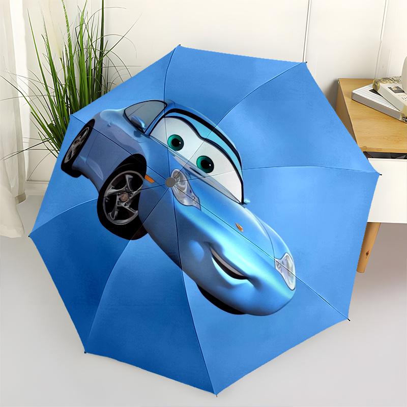 

Car,Pixar Automatic Umbrella - Tri-fold Portable Umbrella, Best Holiday Gift for Men and Women, Durable Iron Frame, Playful Design, Sturdy a